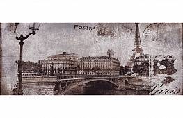 Декор Treviso Postcard grey 1 20х50