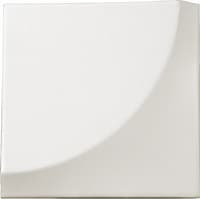 Настенная плитка MAGICAL 3 23106 CURVE WHITE MATT 15X15