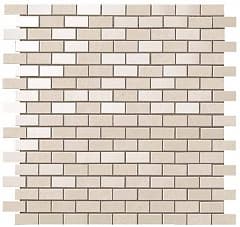 Мозаика Керамогранит AUOJ Kone White Mosaico Brick 30,4x30,4