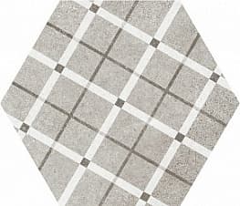 Напольная плитка Керамогранит 22101 HEXATILE CEMENT GEO GREY 17,5x20
