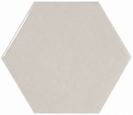 Настенная плитка SCALE Hexagon Light Grey 10,7*12,4