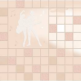 Мозаика LE BALLET PINK MOSAICO 31.5*31.5  (компл.4шт) - I310H1Z*