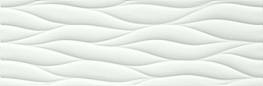Настенная плитка Lumina Curve White Matt 25x75