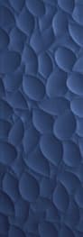 Настенная плитка Genesis LEAF DEEP BLUE MATT 35x100
