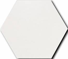 Настенная плитка Керамогранит Scale Hexagon Porcelain White Matt 11,6x10,1