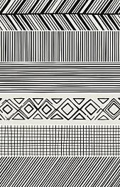 Напольная плитка  Керамогранит TAKENOS K`SIM Picasso Mix6 White без подбора 14,6*59,3