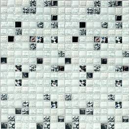 Мозаика Crystal white 8*15*15 30*30