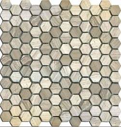 Мозаика MN160HMA Primacolore 25x25 hexagon/300х300