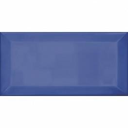 Настенная плитка Plaqueta Biselado Azul Mar Brillo 10х20