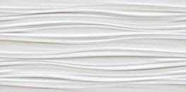 Настенная плитка 3D Ribbon White Matt 40x80