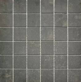 Напольная плитка Velvet Mosaico Charcoal 5x5 30x30