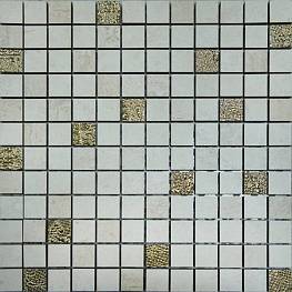 Декор SAN ANGELO NEREA Mosaico Crema-Beige-Gold 30x30