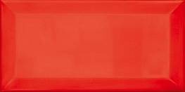  Plaqueta Biselado Rojo 10x20