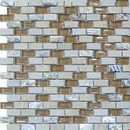 Декор TENERIFE CV11015 Мозаика Brick 1.5x3 30x30