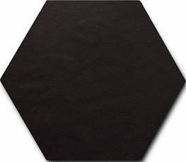 Настенная плитка Керамогранит Scale Hexagon Porcelain Black Matt 11,6x10,1