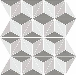  Monochrome Mosaic Gris 30x30