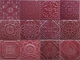 Настенная плитка Toledo Burgundi 15,8x15,8