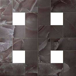 Мозаика Керамогранит S.O. Black Agate Mosaic Lap 45x45