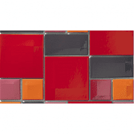 Мозаика K5400918 Day-To-Day Red Mix Glossy 30х30