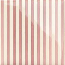 Настенная плитка Декор Lucciola Stripe Pink 20*20