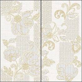 Панно Illusio Beige Pattern - комплект из 2 плиток 315x630 630x630