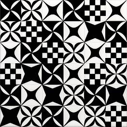 Настенная плитка 20*20 Mosaico Black&White 9 mm декоративная