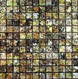 Стеклянная мозаика CW7126 стена/с добавлением 100% золота 30х30