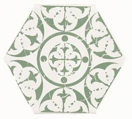 Настенная плитка Marrakech Agadir Verde Hexagon Декор 150х150