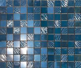 Мозаика декоративная СД140 PAUL SKYFALL PSFM08 mosaico 25*30 blue 2.5*2.5