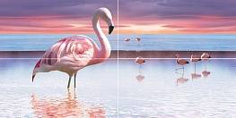 Панно Flamingo 50x100