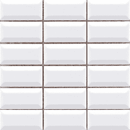Мозаика K523582 Metro Tiles White Glossy 30х30(5х10)