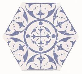Настенная плитка Marrakech Agadir Azul Hexagon Декор 150х150