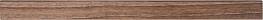 Напольная плитка Керамогранит Battiscopa Wooden Walnut 4.6x60
