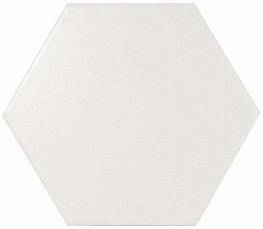  SCALE Hexagon White Matt 10,7*12,4
