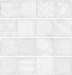 Настенная плитка ALCHIMIA Decor White 7,5x30