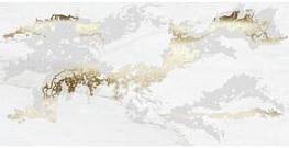 Декор Decor Solitaire Gold- White Lapp/Rett 60x120