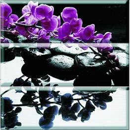 Панно Aure Wellness Purple (3) 45х45