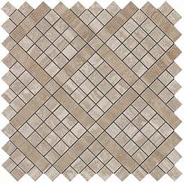 Мозаика 9MVB Marvel PRO Travertino Silver Diagonal Mosaic 30,5x30,5